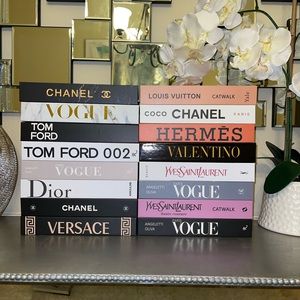 Faux coffee table books